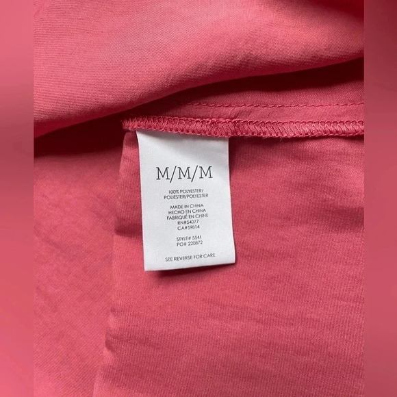 Cabi Satin Sleeveless Blush Blouse - Picture 3 of 4